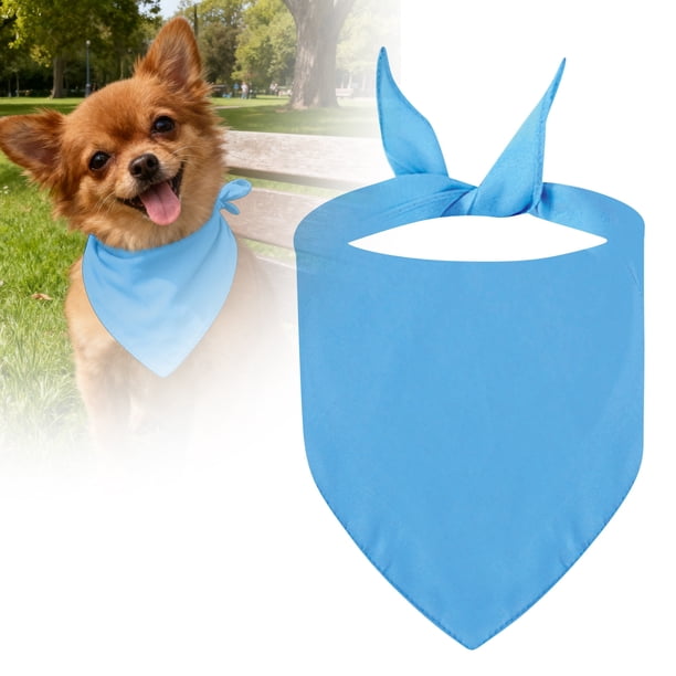 Pañuelo triangular de poliéster para mascotas, toalla y babero de alta absorbencia, lavable, para gatos y perros de todos los tamaños, elegante accesorio para la alimentación de mascotas