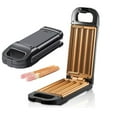 thumbnail image 3 of Churro Maker, Empanada and Churro Maker Machine, 850W Double Sided Heating Nonstick Multifunction Churro Maker for Waffle Stick, 5.1x12.2in Single Side, 3 of 7