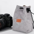 thumbnail image 6 of Small Camera Bag Camera Case Drawstring Camera Bag Camera Storage Bag Soft Camera Case with Shouder Strap Replacement, 6 of 18