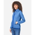 thumbnail image 2 of CORE365 CE72W Women's Venture Heathered Stripe Full-Zip-True Royal/ White-XL, 2 of 6