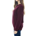 thumbnail image 3 of Fleece Maternity Nursing Tops Sweatshirt Long Sleeve Breastfeeding Shirts Clothes for Women, 3 of 7