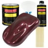 Restoration Shop Vintage Burgundy Metallic Acrylic Enamel Auto Paint, Complete Gallon Paint Kit, Single Stage High Gloss