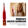 thumbnail image 4 of Cepillo de dientes eléctrico sónico para niños, cepillo de dientes para limpieza de dientes para niños, blanqueamiento con 6 boquillas suaves, cepillo de dientes para niños limpio, 4 of 5