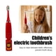 thumbnail image 4 of Cepillo de dientes eléctrico sónico para niños, dibujos animados para niños, con cabezal de repuesto para cepillo de dientes, cepillo de dientes eléctrico ultrasónico, cabezal de cepillo sónico, 4 of 5