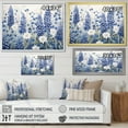 thumbnail image 4 of Designart "Peaceful Blue Bonnets I" Blue Bonnets Picture Framed Canvas Wall Art, 4 of 5