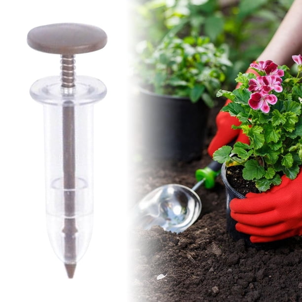 Mini dispensador de semillas de siembra, sembradora Manual de mano, dispensador de semillas de siembra, sembradora Café Sharpla Sembradora de arranque