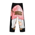 thumbnail image 3 of Lsque Coffee Gnome (1) Print Men's Pajama Pants, Lounge Pant - Comfortable Home Wear,Elastic Waistband, Stylish Design-Small, 3 of 9