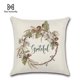 thumbnail image 3 of Nueva funda de cojín de lino con estampado de calabaza de la serie Hello Fall de otoño de 2021, funda de almohada para sofá estilo granja, almohadas decorativas de Acción de Gracias, 3 of 5