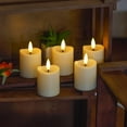 thumbnail image 6 of LED Candles, Flickering Flameless Candles,Rechargeable Candle, Real Wax Candles with Rem ywm58, 6 of 6