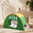 thumbnail image 1 of Tienda de campaña para gatos, tienda de campaña para perros, casa de perro portátil y transpirable para interiores, cama para gatos pequeños, gatos y SG, 1 of 8