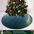 thumbnail image 6 of FMSHPON Pencil Drawing Lamp Xmas Christmas Tree Skirt Stand Mat for Holiday Party Decoration Indoor Outdoor 36 inches, 6 of 6