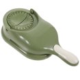 thumbnail image 6 of HONMEET Green PP Dumpling Maker Handheld Kitchen Press for Easy Homemade Dumplings, Mini Pies, Empanadas, and Dough Shaping Tool, 6 of 8