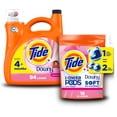 thumbnail image 1 of Paquete de detergente líquido Tide 3.9 L + 18 PODs April Fresh, 1 of 7