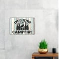 thumbnail image 4 of QIONGQI Funny Campsite Metal Tin Sign Wall Decor Farmhouse Rustic Camping Signs for Home Garage Men Cave Yard Decor Camper, 4 of 8