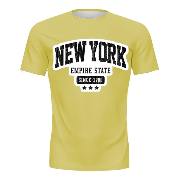 Camiseta informal con estampado para hombre: prenda urbana de moda para el día a día