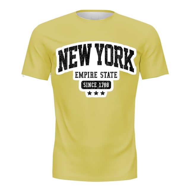 Camiseta informal con estampado para hombre: prenda urbana de moda para el día a día