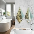 thumbnail image 6 of GZHJMY Countryside Theme Hand Towels Set of 2 Pack - 16 x 28 Inches Extra Absorbent Pure Washcloth Towels, Super Soft Hand Towel for Bathroom, Hotel, Kitchen, Gym, 6 of 7