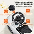 thumbnail image 4 of Toddler Ride On Push Car Ages 1 3 Sit to Stand Toy with Music Steering Wheel and Under Seat Storage White, 4 of 6