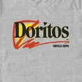 thumbnail image 2 of Men's Doritos 90s Logo Graphic Tee Athletic Heather Large, 2 of 5