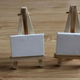 thumbnail image 5 of 5Pcs Mini Oil Painting Frames Blank Oil Painting Boards Square Shape Mini Painting Canvas Boards, 5 of 6