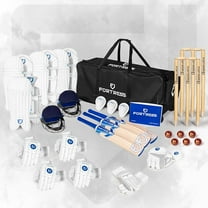 FORTRESS Cricket Team Kit Bundle | Premium Cricket Equipment Set with Kashmir Willow Bats, Protective Gear, Helmets, Stumps, Balls, & More – Ideal for Clubs, Schools, & Teams