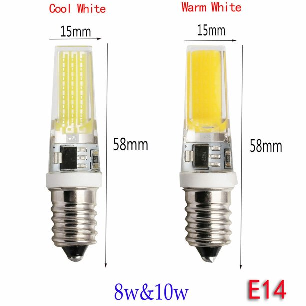 Bombilla LED regulable BANYUO G4 E14 5 piezas CA 220V 3W COB 2508 candelabro industrial