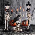 thumbnail image 1 of Choosebetter Halloween Miniature Glowing Skull Street Light，LED Light Halloween Light Decoration, 1 of 4