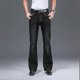 thumbnail image 1 of Pantalones vaqueros acampanados de primavera para hombre, pantalones vaqueros de corte acampanado, cómodos y ligeramente, 1 of 4