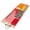 Orange Black Yellow, variant on 2'x6' Rug Runners for Hallways Kitchen, Pink Red Orange Non Slip Entryway Beside Floor Carpet Runner, Modern Abstract Oil Painted Geometric Washable Laundry Room Bedroom Throw Rugs Mat for Family Pet