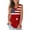 Red A1, variant on Womens Sleeveless Patriotic Shirts V Neck USA Flag Star Tank Tops Casual Graphic Tees for 4th of July Independence Day