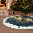 thumbnail image 6 of Sikiie Watercolor Turtle3 30-48 inches {designName} Print Christmas Tree Skirt Snowman Xmas Tree Skirt with Edge Christmas Decorations for Holiday Party30", 6 of 7