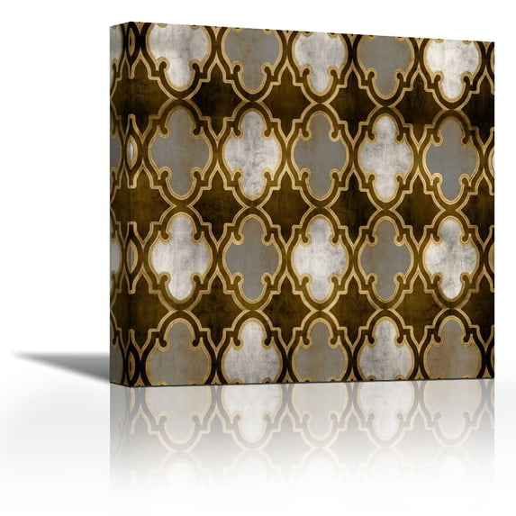 Global Inspiration III - Contemporary Fine Art Giclee on Canvas Gallery Wrap - wall décor - Art painting - 27 x 27 Inch - Ready to Hang