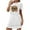 White, variant on COM1950s Shorts for Women, Skirts for Women, 2025Happy New Year Casual Printed Women Large Short Sleep Skirt with Chest Printed Round Neck Short Sleeve, Short Sleeve Shirts for Women
