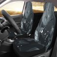 thumbnail image 2 of Vsdgher Forest Black Ghost Warrior Automotive Seat Covers for Cars Trucks and SUVs – Car Seat Covers for Truck Seat Protectors Set of 2, 2 of 7