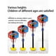 thumbnail image 3 of Canasta de baloncesto HUOGUO elevable para niños con pelota inflable, 3 of 5
