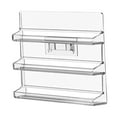 thumbnail image 3 of Bunblic 1/64 Toy Car Display Rack Display Shelf Decorative, Transparent Durability, Organizing Multifunctional Practical Wall Mounted, 3 of 8