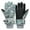 Gray, variant on Zando Kids Winter Gloves Waterproof Ski Gloves for Cold Weather Toddler Mittens Gloves Boys Girls Navy for 7-9 Years