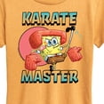 thumbnail image 3 of SpongeBob SquarePants - Karate Master - Women's Short Sleeve Graphic T-Shirt, 3 of 7
