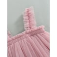 thumbnail image 6 of GXFC Toddler Baby Girl Tulle Dress  Sleeveless Solid Layered Tutu Dress White 6M-5T, 6 of 8