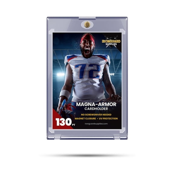 Ironguard Supplies One-Touch Magnetic Card Holder 130pt Display (20) New