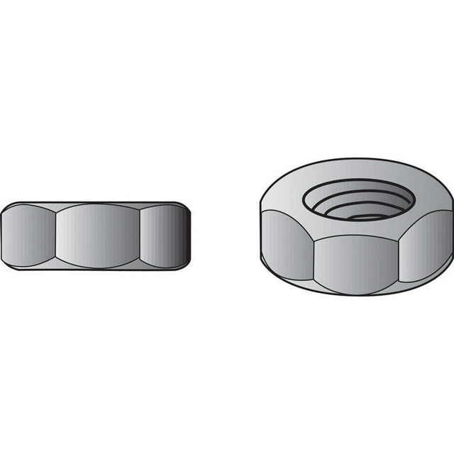 Tuercas hexagonales Hillman de 5/16 pulgadas, grado 5, caja