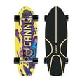 thumbnail image 3 of Skateboard Estándar 30x9'' Aprendizaje Longboard Shamjiam Patineta De Entrenamiento, 3 of 7