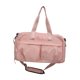 thumbnail image 2 of Bolsa de gimnasio impermeable, multifuncional, portátil, espaciosa, sencilla y cómoda para entrenamientos. Bolsa de fitness con separación para ropa Rosa, 2 of 8