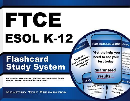 Ftce Esol K 12 Flashcard Study System Ftce Test Practice