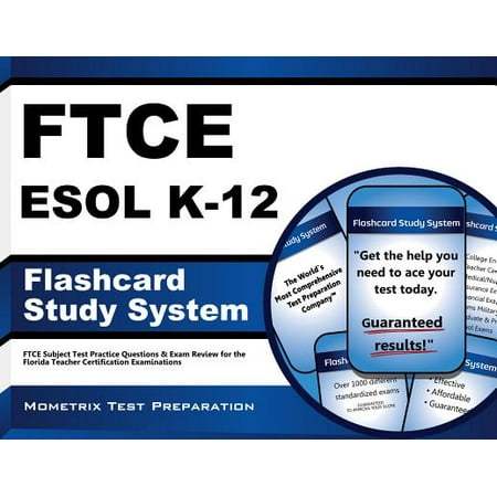 Ftce Esol K 12 Flashcard Study System Ftce Test Practice