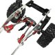 thumbnail image 4 of 1 par de asiento de Base de varilla de tracción de Metal Para Wpl C24 C14 1/16 Rc Car YONGSHENG negro, 4 of 5