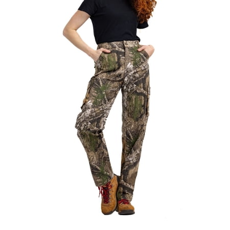 Realtree Women s APX Camo 6-Pocket Cargo Hunting Pants | Durable Lightweight Outdoor Appare | Size M