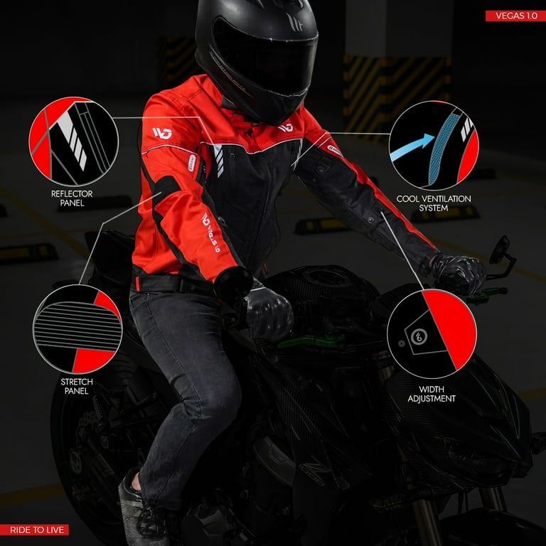 WD Men's Waterproof Motorcycle Jacket – Motorbike Riding WD Men's Waterproof Motorcycle Jacket – Motorbike Riding