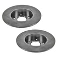 thumbnail image 3 of Geelife For 1996-2001 I30 1994-2001 Maxima Rear Back Semi Metallic Brake Pad & Rotor Kit, 3 of 7