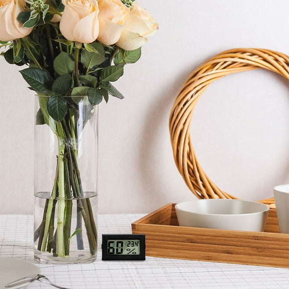 GAXIRE Digital Humidity Meter with Real Time Monitoring Digital Thermometer 1Pack